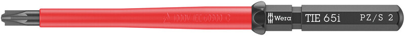 wera Screw bit wera kk vde 65 i pz/s 2 mm tie