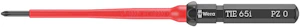 wera Screw bit wera kk vde 65 i pz 0 x 157 mm tie