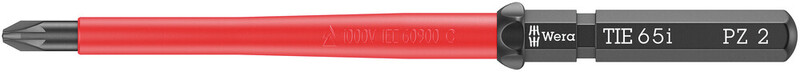 wera Screw bit wera kk vde 65 i pz 2 x 157 mm tie