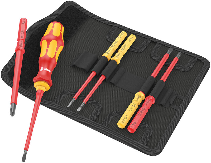 wera Screwdriver set wera kk vde 7 universal 1 tie