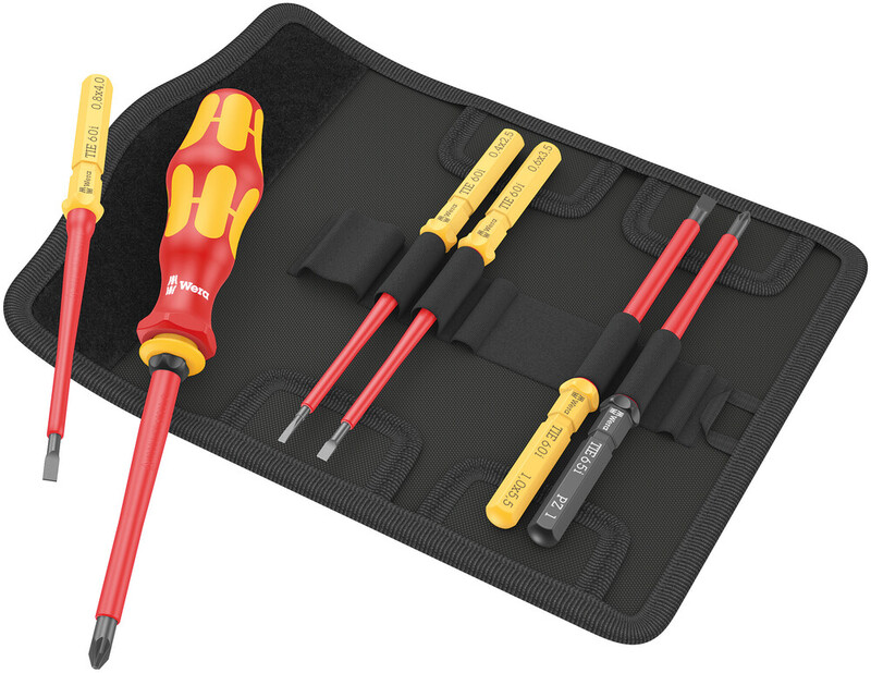 wera Screwdriver set wera kk vde 7 universal 2 tie