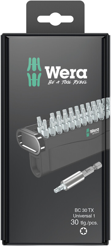 wera Screwdriver bit set wera bit-check 30 tx universal 1 sb