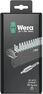 wera Screwdriver bit set wera bit-check 30 tx universal 1 sb