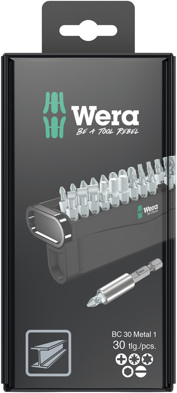 wera Screwdriver bit set wera bit-check 30 metal 1 sb