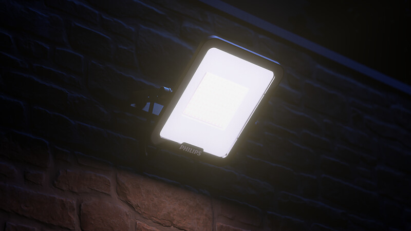 philips Floodlight ledinaire floodligh 7300lm cct on/off 65w awb