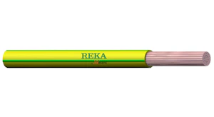 reka by nexans Installationsledning-hf mk-hf c 500 gnye h07z1-r type