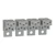 schneider electric Rail set transferpact ta25 connector 6x1.5-35mm 4pcs