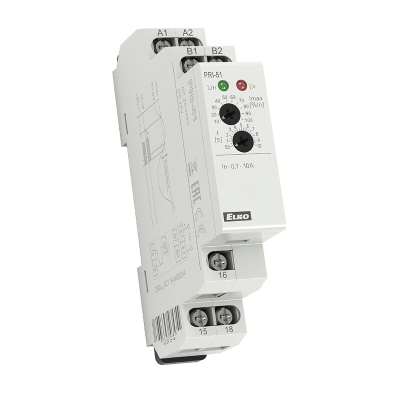 MONITORING RELAY CURRENT PRI-51-0.1-10A