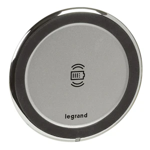 legrand Pistorasiapaneeli incara disq80 alusta+laturi 15w alu