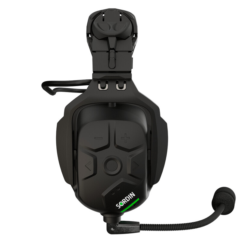 sordin Ear muff sharp helmet 20 gel. bt mp, level depen, radio