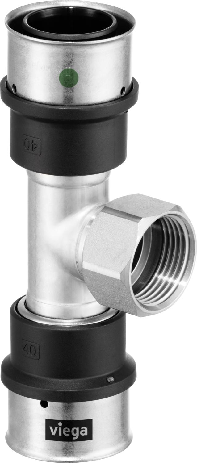 viega T-rör smartpress inv gäng 20x1/2x20 syrafast