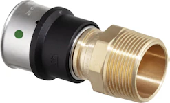 STRAIGHT COUPLING MT SMARTPRES 16x3/8 BRONZE