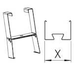 MECHANICAL ACCES GAM G2 GAMMA/ECO S BRACKET 120