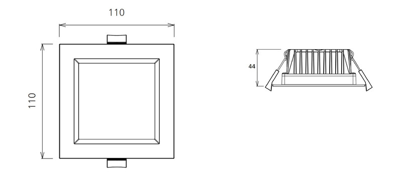arten Downlight nova ip44 1080lm 13w 3cct dali n w
