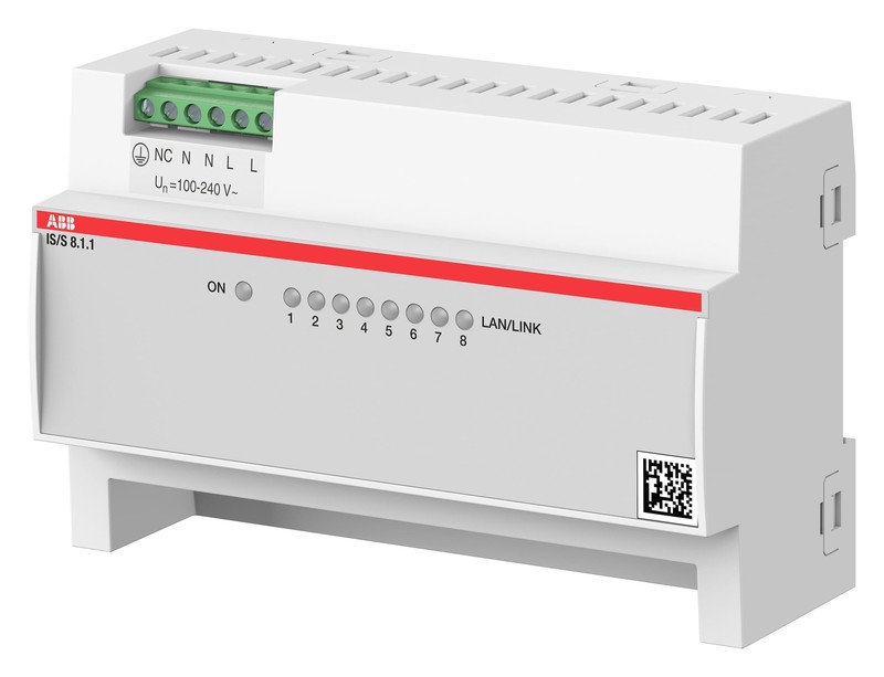 abb smart buildings Ethernet kytkin-abb 8-porttia din