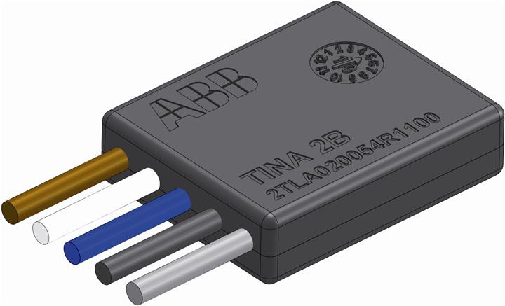 ADAPTER JOKAB SAFETY TINA 2B, LED, H-WALLBUTTON