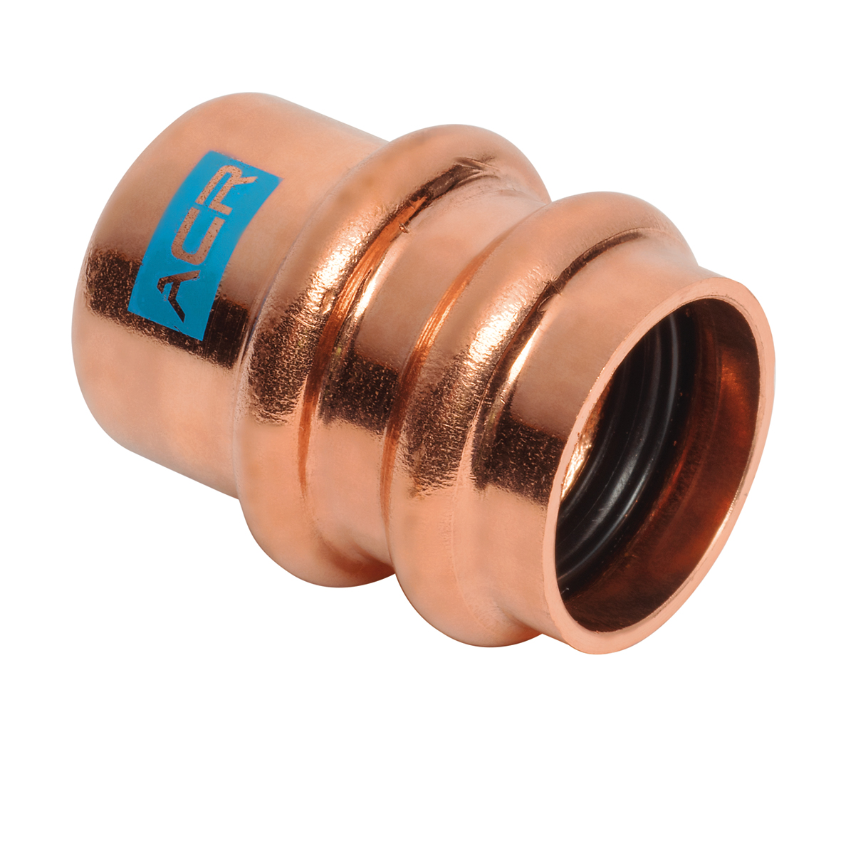 PRESS FITTING SANHA ACR 32303 END CAP 1/4