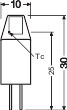 ledvance Led-lamp parathom special pin micro 1w/827 100lm g4 cl