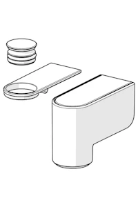 oras Wall bracket oras 1013048v kromi