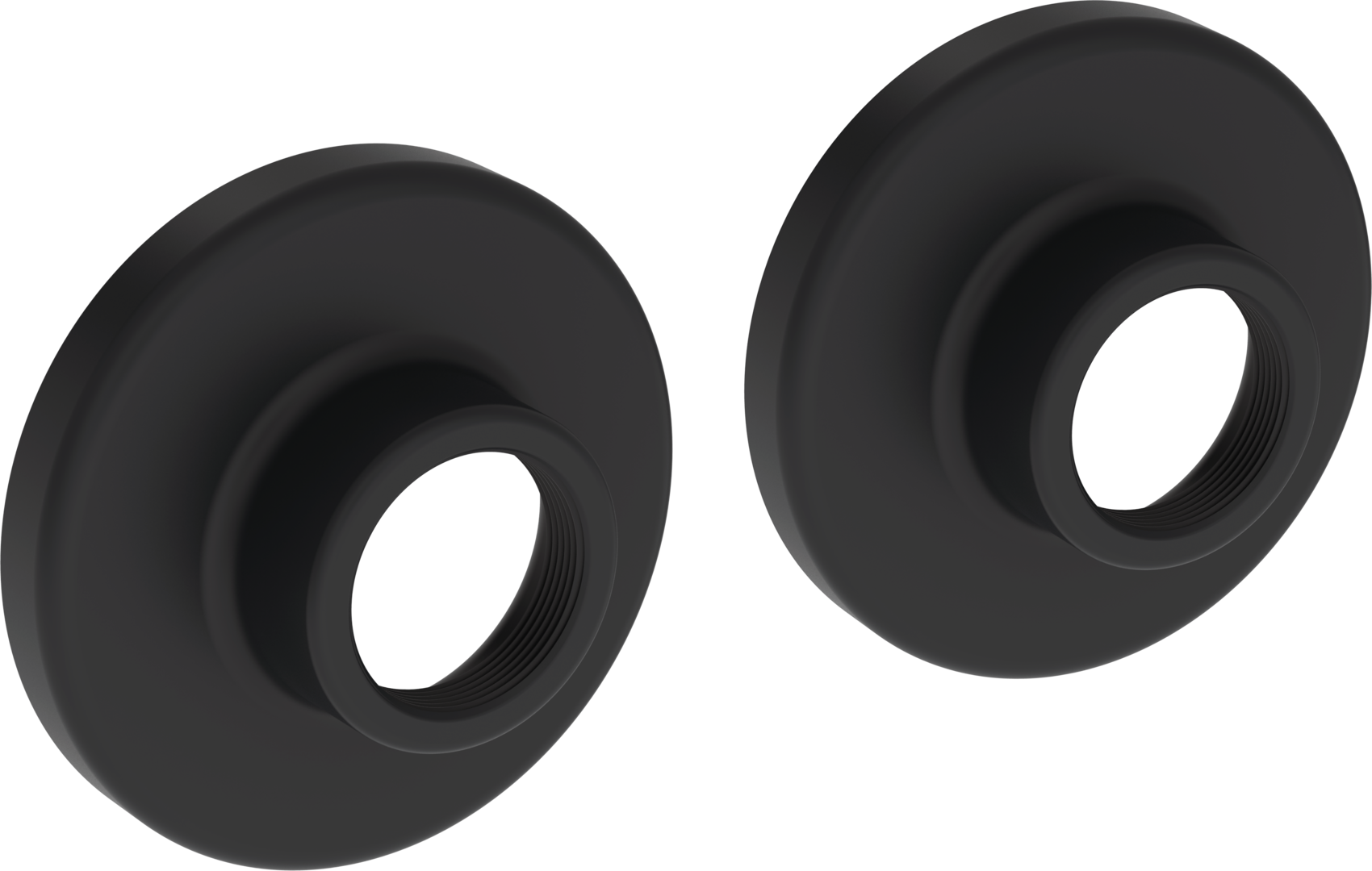 oras Cover flange pair oras 290025-33 musta