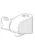 oras Slide for shower rail oras 1002442v-33 musta