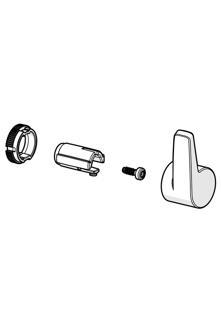 TEMPERAT. CONTROL HANDLE ORAS 1017587V-33 MUSTA