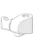 oras Slide for shower rail oras 1002442v-33 musta