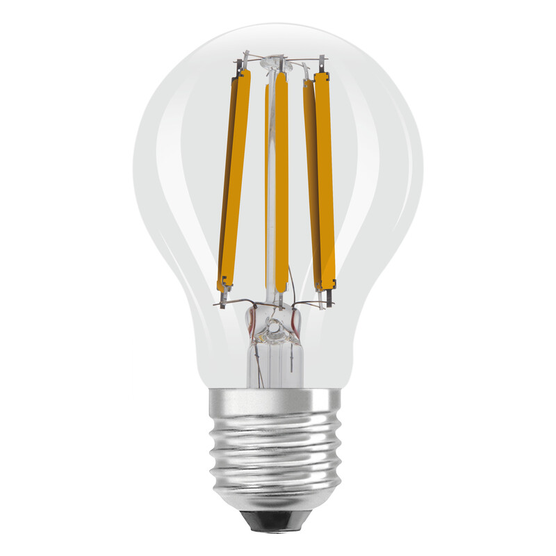 LEEDLAMP CLA SUPER EFFICIENT A60 6W 827 1055lm DIM E27