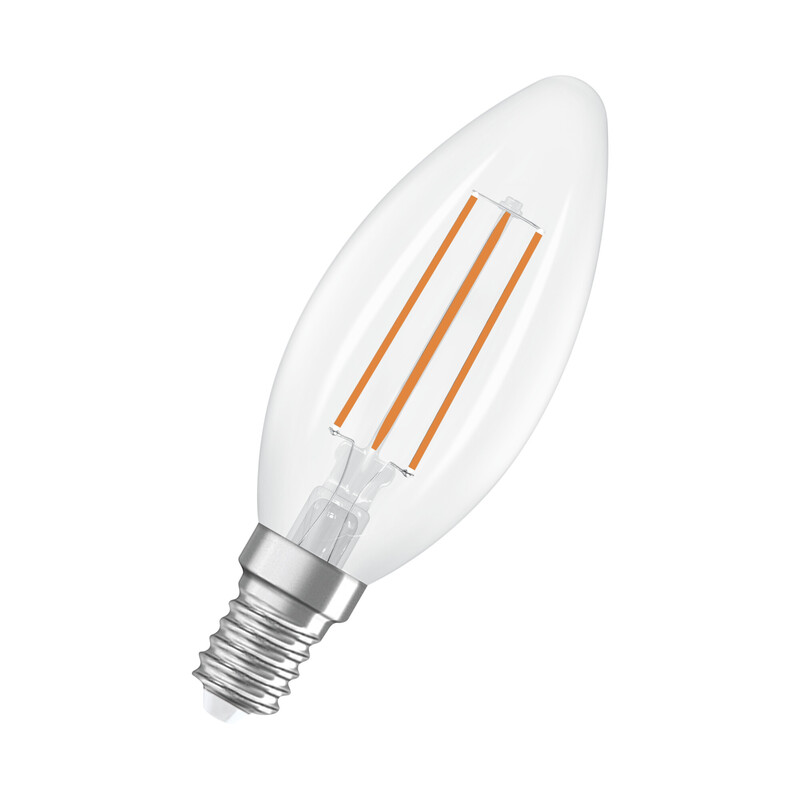 ledvance Kronlampa super-efficient clb 2,2w/827 470lm e14 cl ela