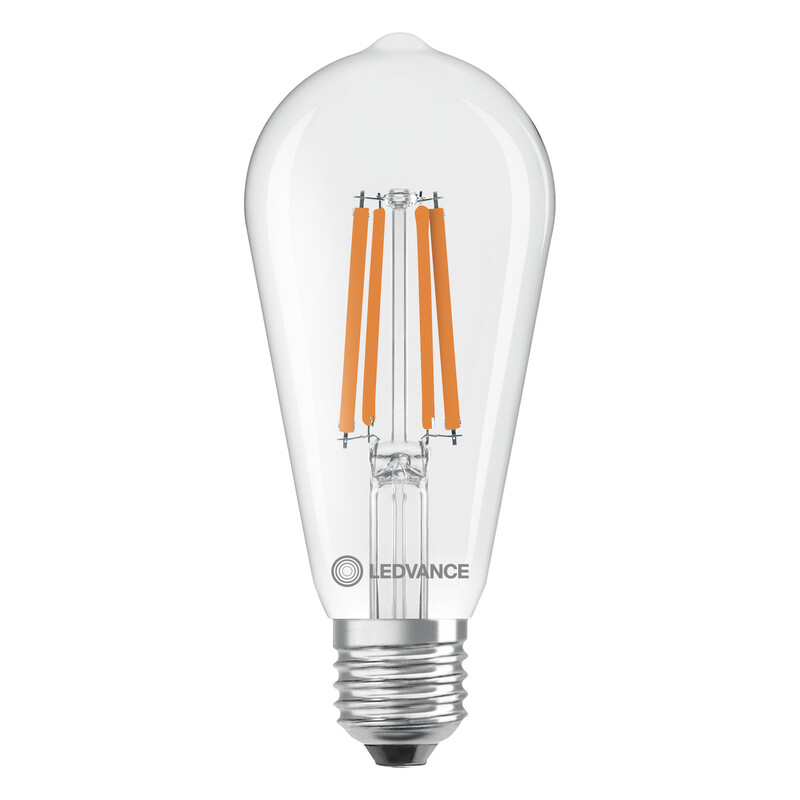 SISUSTUSLAMPPU SUPER-EFFICIENT ST64 3,8W/827 806LM E27 CL ELA