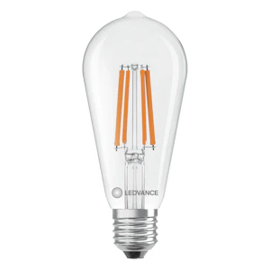 ledvance Sisustuslamppu super-efficient st64 3,8w/827 806lm e27 cl ela