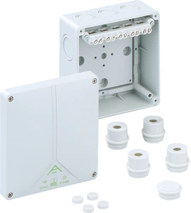 spelsberg Fördelningsdosa ip54/65 a-box 100 10 mm2 klämma grå