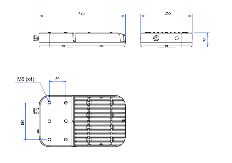 i-valo Sealed industrial lumin. luka luw370000b ip67 16200 4k gl