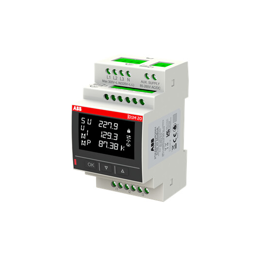 abb smart buildings Monimittari abb d1m 3v 400v 5a lk0,5 din modbusrtu