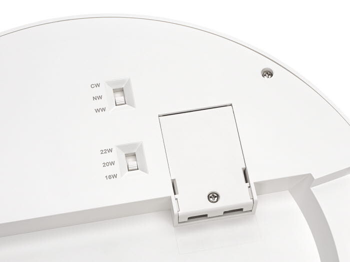 exaktor Uppo-/pintavalaisin skir ip44 8/10/12w 830/840/857