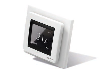 devi by danfoss Devireg touch p hvit med ramme