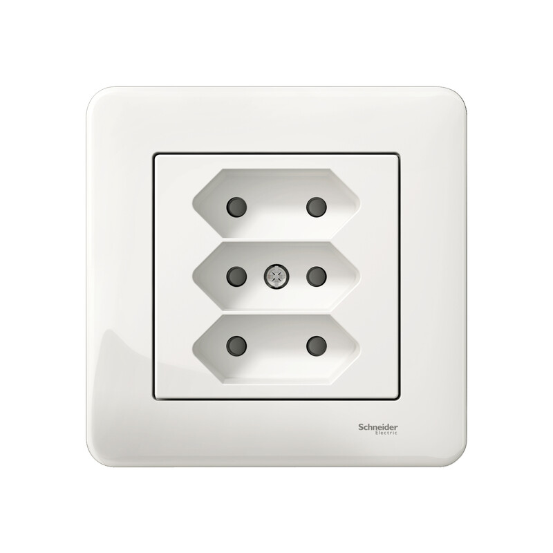 schneider electric Pistorasia exxact 3x euro ruuviliitin, valk diy