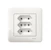 schneider electric Pistorasia exxact 3x euro ruuviliitin, valk diy