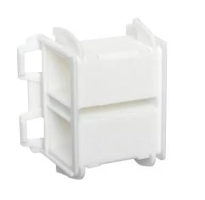 schneider electric Rasialiitoskappale schneider jl 100 valkoinen