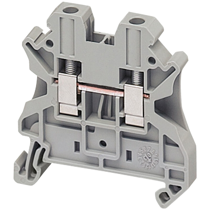 schneider electric Kopplingsplint 2 pol 4mm²  grå