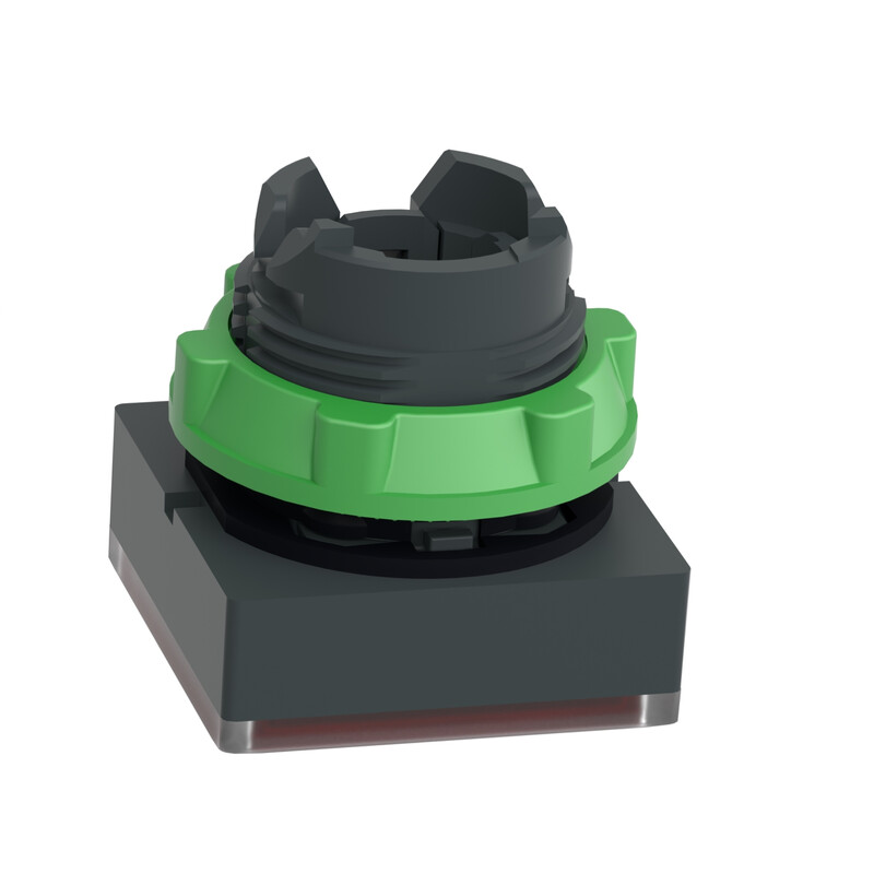 schneider electric Valopainike schneider zb5cw343 punainen neliö