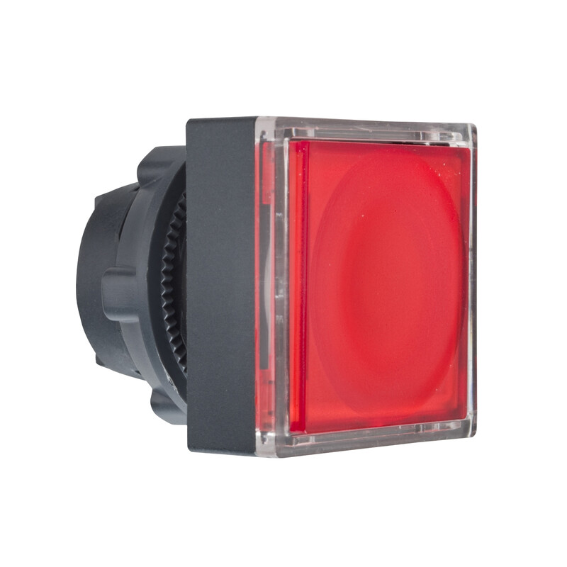 schneider electric Valopainike schneider zb5cw343 punainen neliö