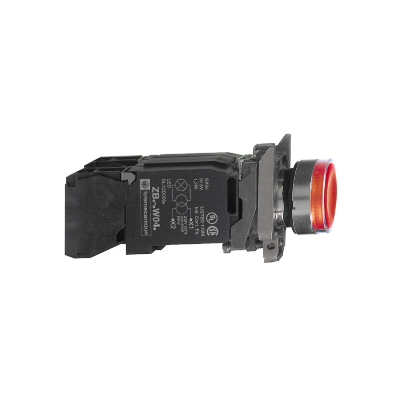 schneider electric Valopainike schneider xb4bw3435 punainen muuntaja
