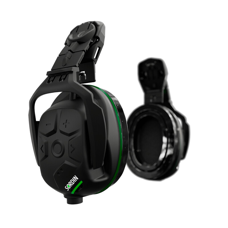 sordin Hearing prot sharp helmet gel bluetooth mp, ambient, radio