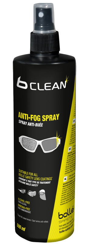 B-CLEAN ANTI-FOG SPRAY 500ML PUMP SPRAY