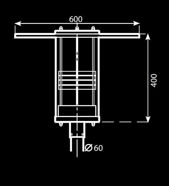karlux Tieväsvalaisin talas led 4000k-dali-23w-3500lm-ip65-ha