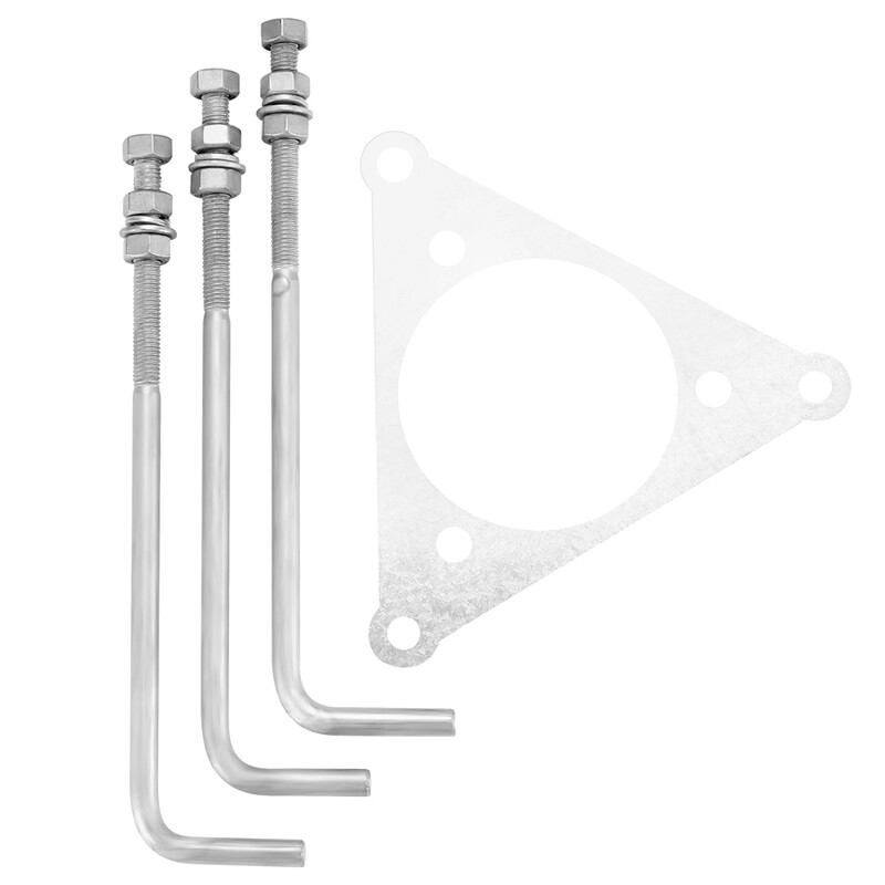 sylvania Mechan. acc. start bollard startbollard root mounting kit