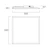 sylvania Moduulivalaisin quantum ip54 600 28w 3400–4500lm 840