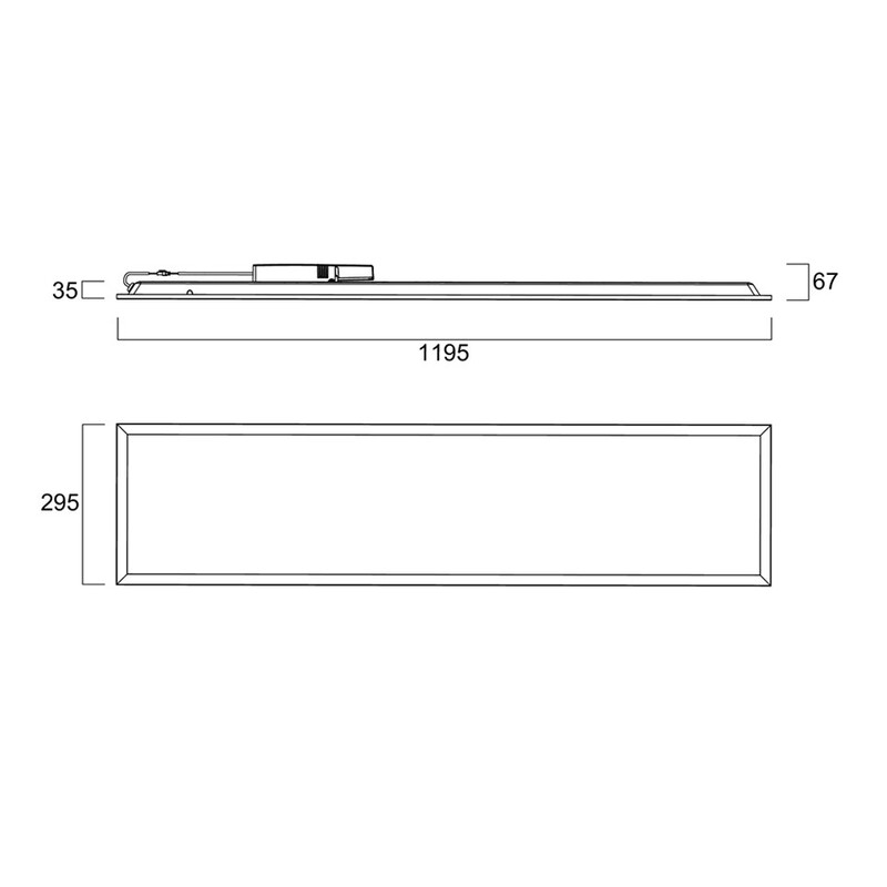 sylvania Modular luminaire quantum quantum 1200x300 multipower