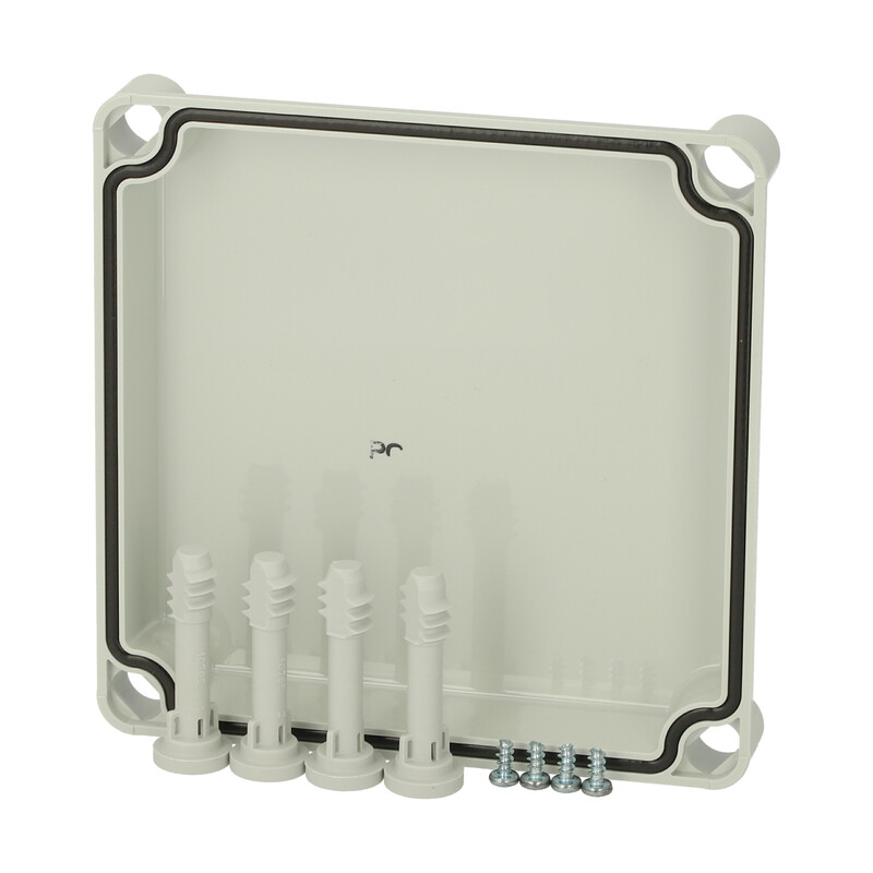fibox Asennuskotelon kansi pc fibox ekh-30g 30mm harmaa